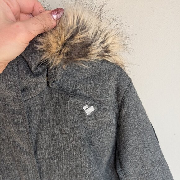 Obermeyer Tuscany Insulated Jacket - Women's - CHarcoal Size 8 - EUC Ski Jacket - Picture 3 of 16